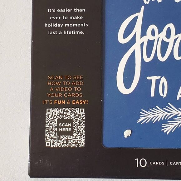 Hallmark Video Greeting Card Christmas Peace on Earth Goodwill All Box 10 New - Picture 3 of 7